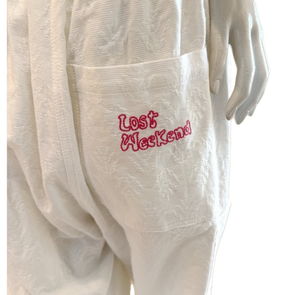 Bernhard Willhelm SS20 Oversized “Lost Weekend” Jumpsuit White Size S - Picture 11 of 15